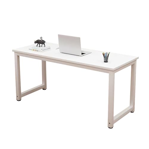パソコンデスク デスク オフィス 机 PC テレワークベーシック 勉強机 ワーク computer desk PC作業台 在宅勤務 リモート用 おしゃれ【組立簡単】 ホワイト 100x70x74cm