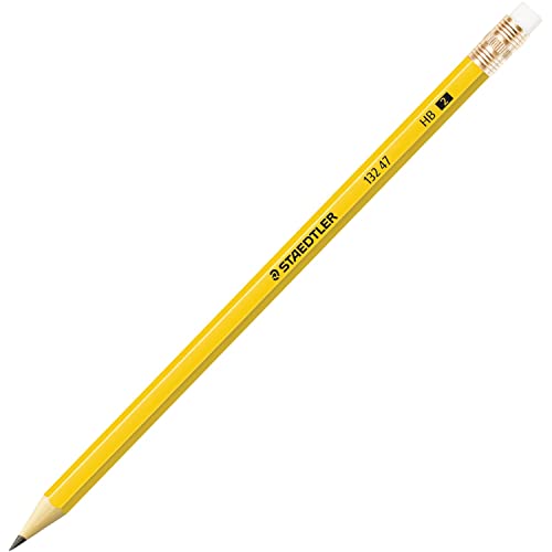 Crayons N°2 HB STAEDTLER jaunes lot de 12 pièces pour écriture graphite