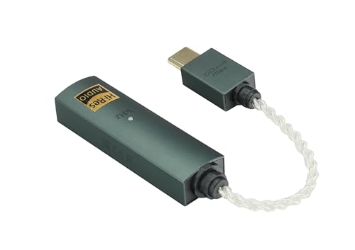 Image of iFi Audio Go Link Max - Portable Headphone Amp /DAC Dongle USB-C to 3.5 /4.4mm - Plug and Play Hi-res Audio with Dynamic Range Enhancement - PCM 384kHz /DSD256