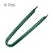 HARFINGTON 6Pcs IC Chip Extractor IC U Shape Puller Stainless Steel with Insulated Vinyl Grip Motherboard Circuit Board Component Puller Chip Extractor for PCB Removal Tool, Green