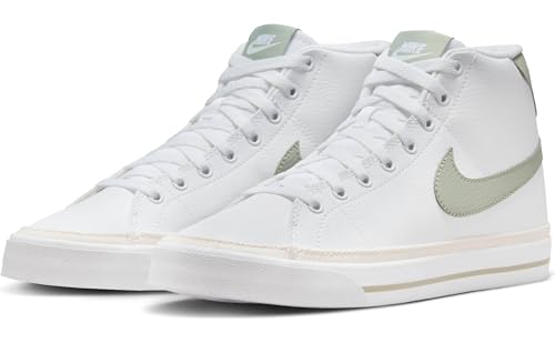 Nike Nike Court Legacy Mid Next Nature Women's Shoes (FV6036-101, White/Phantom/Jade Horizon) Size 8.5