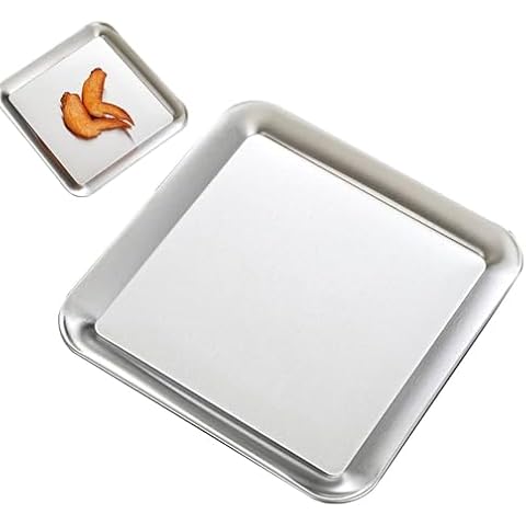 Stainless Steel Rectangular Appetizer Serving Tray Cover