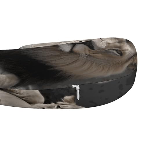 Almohada de viaje U-shaped espuma memory 30 cm miniatura 4