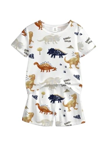 Image of THIIYA KIDS Boys Cotton Co-Ord Set | Printed T-Shirt & Shorts | Soft Comfortable Summer Wear for Kids