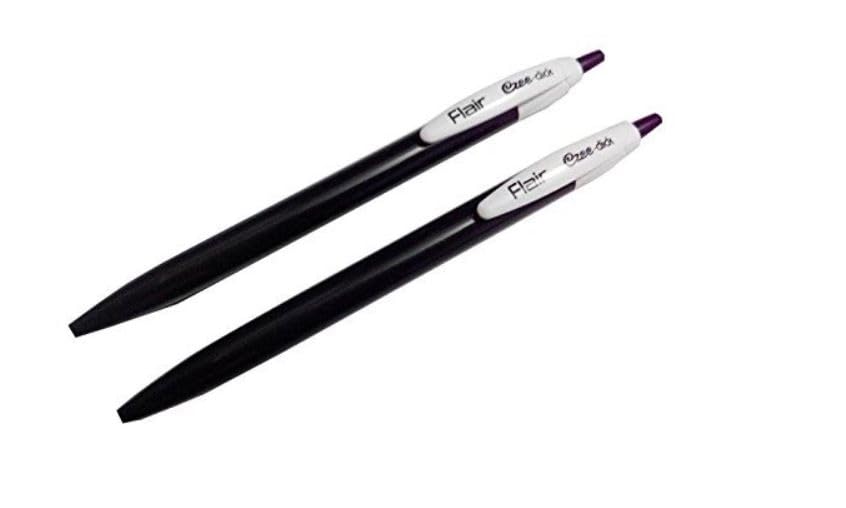 FLAIR Easy Click Ball Pen (Black, Pack of 50) – Smooth Writing, Durable, & Comfortable Grip – Ideal for Office & School