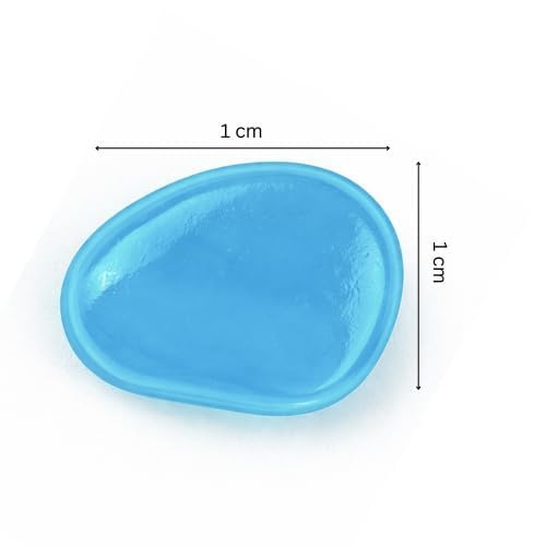 Image of 100PCS Glow in The Dark Luminous Stones - Multicolor Garden Pebbles for Outdoor Decor, Aquarium, Pathway, Lawn & Fish Tank | Reusable Glowing Rocks (Mix Colors)