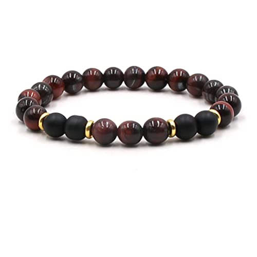 Bracelet diffuseur en pierre de lave 19CM, le cadeau mixte idéal