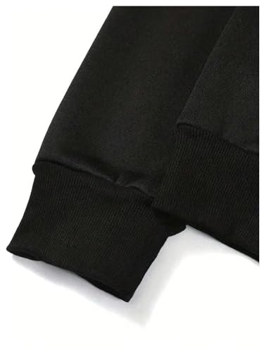 SOLY HUX Men's Floral Print Casual Graphic Hoodies Drawstring Long Sleeve Pullover Sweatshirt3