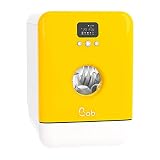 DAAN TECH Bob 2 couverts Mini lavastoviglie da appoggio, Giallo