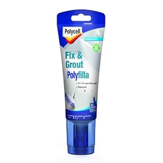 Polycell Tile Fix & Grout Tube 330g, White