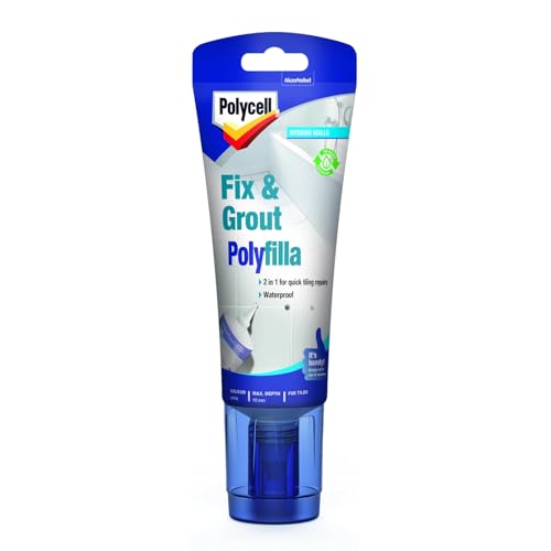 Polycell Tile Fix & Grout Tube 330g White