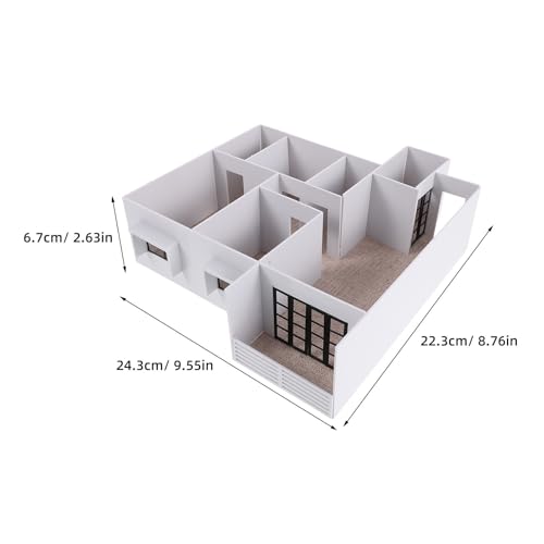 Maquette assembler miniature appartement pour rompre l'ennui avec une construction manuelle