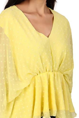 Image of BoheeWohee Chiffon Kimono Top | Stylish Women Top | Trendy Tops for Women | Top for Jeans