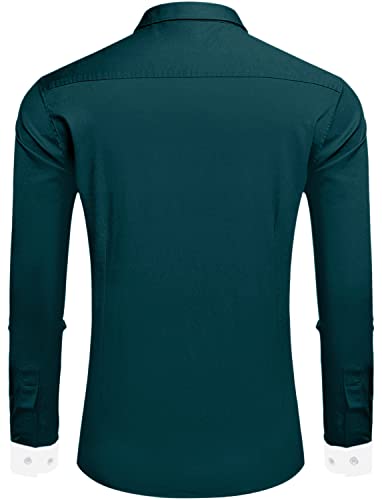 Image of Bellstone Men's Cotton Blend Solid Regular Fit Full Sleeve Short Kurta | Men's Trendy Short Kurta | Ethnic Stylish Casual Lightweight Summer Kurta for Daily and Occasion Use