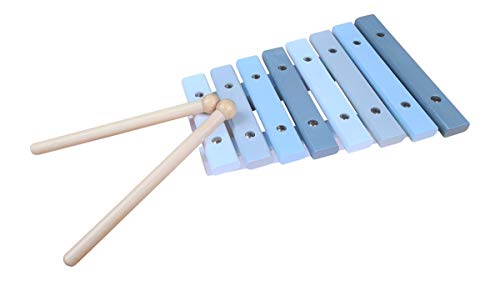 Coemo 3er Set Motorik Spielzeug Trio Holzeisenbahn Stecker Turm Xylophon Grundausstattung – Bild 6