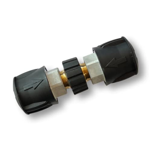 M&M Smartek 2x Quick Connect Alu para pistola y limpiador de alta presión para Kärcher Quick Connect incl. adaptador M22 AG de doble cara