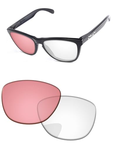 Image of Replacement Lenses for Oakley Frogskin OO9013 55mm Sunglass - Precision Fit, UV Block & Impact Resistant