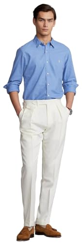 Image of POLO RALPH LAUREN Men's Classic Fit Plaid Oxford Shirt