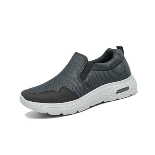 VERROL Scarpe da Uomo Slip-on Senza Lacci Comode Traspiranti Scarpe da Camminata a Pianta Larga Scarpe Sportive Casual Mesh Scarpe da Esterno