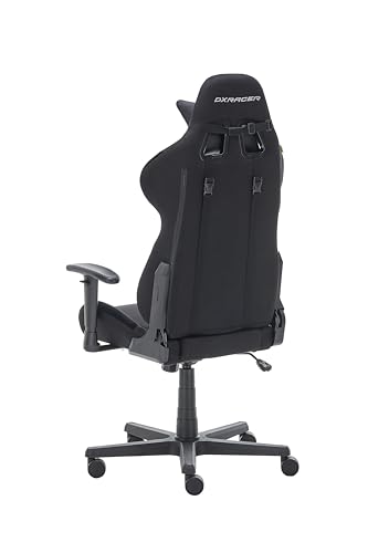 2024 2.2 Sedia da Gaming, Rivestimento in Tessuto, Nero, B/H/T: ca. 65/121-131/65 cm - Sedia gaming - Immagine 4
