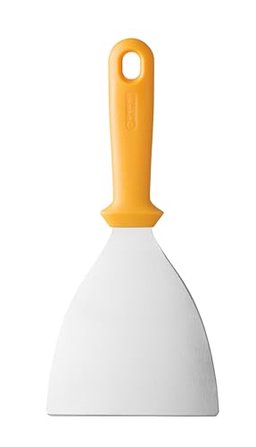 HENDI Spatule de cuisine pour pâte à pizza, robuste, manche ergonomique, grattoir à pâte, coupe-pâte, patule à pizza et séparateur de pâte, 263x132x(H)17mm,...