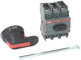 ABB OT100B6-170 Disconnect Switch Kit, 600 VAC, 40 hp, 100 A, 3 Poles