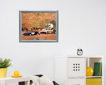 Miniatura 8 de Póster decorativo para pared de coche, diseño de policía con texto en inglés "I Can't Truck 55" (16 x 20 pulgadas)