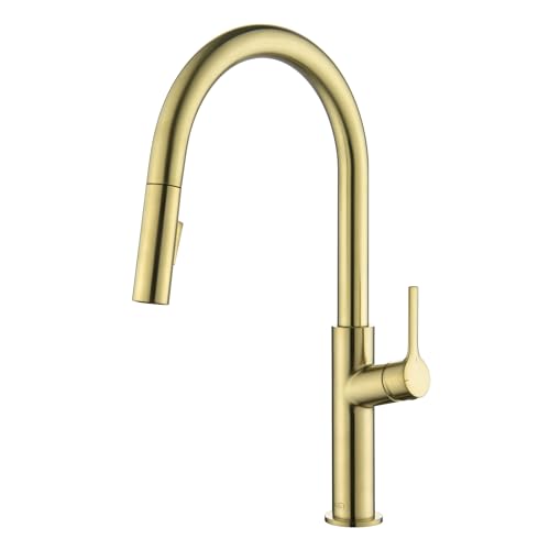 KIBI Fusion Brushed Gold Faucet
