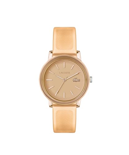 Catálogo de Lacoste Reloj comprados en linea. 49 Lacoste 12.12 - Reloj clásico para mujer, sofisticado, elegante y resistente al agua, Naranja, Casual