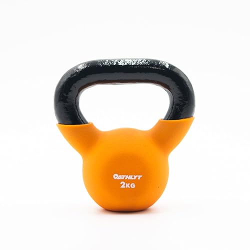 Athlyt Neoprene Kettlebell 2 kg Orange