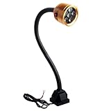 LED Work Light 6W Industrial Machine Lights 24V/220V With Plus Long Gooseneck Lamp Waterproof IP54 Long Service Life Used For All Types Of Machine Tool Lighting All Types Of CNC Lighting(24v)