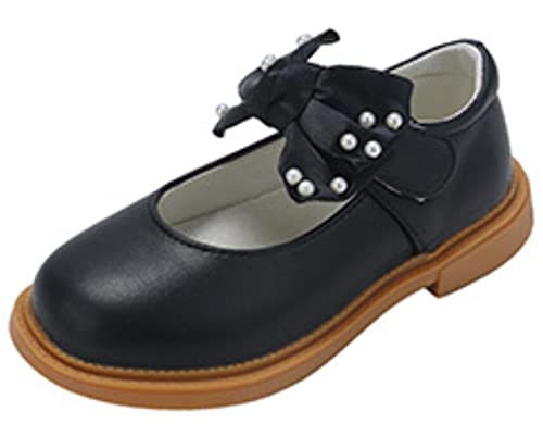 Girl's Mary Jane Ballet Flats Ballerina Flat Shoes for Party School Toddler Little Kid