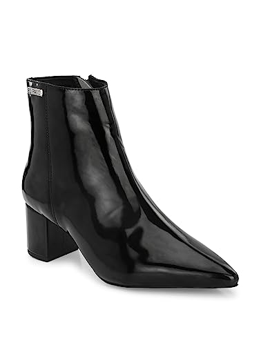 Image of EL PASO Women's Faux Leather High Heel Formal Chelsea Boots
