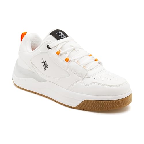 Image of U.S. Polo Assn. Mens Vander|Black Stylish Casual Sneaker Shoes for Man
