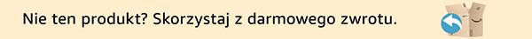 Nie ten produkt? Skorzystaj z darmowego zwrotu