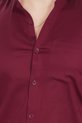Image of DIVISIVE Men's Solid Slim Fit Shirt