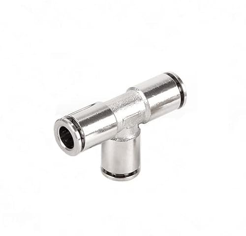 myoseya エア ホース 用 ワンタッチ 管継手 ユニオン ストレート クイック 継手 銅 エアー コネクター アダプター