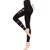 NOMIYEI 20-30 mmHg Graduated Compression Pantyhose for Women, Footless High Waist Support Compression Tights & Leggings for Swelling Relief, Circulation Boost & Travel Comfort, Black, X-Large