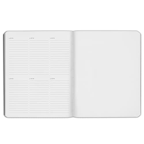 2024 Family Gallery Leather Planner - Freeport Metallic Hunter - 9X7" #TOP7