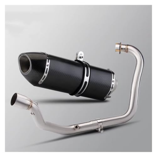 Tuyau d'échappement inox pour Gixxer 250 résolvant les pertes de puissance 51mm