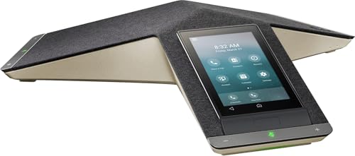Poly Trio C60 IP Conference Station - Corded/Cordless - Wi-Fi - Tabletop - Black - 3 x Total Line - VoIP - 5