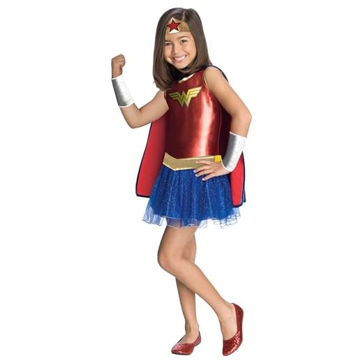 Rubies Wonder Woman - Childrens Disfraz - Medium - 132cm