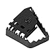 KSTE Bremspedal, Bremsverlängerung, Motorrad Fußbremshebel hinten, Hinten Fußbremshebel Pedal Vergrößern Verlängerung Pad Extender for F800GS F700GS Schwarz