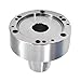 MitoHaret 5C Collet Lathe Chuck, Plain Back Collet Chuck Closer 5 Inch 0.0006 Accuracy Compact Lathe Tight Tolerance for Milling