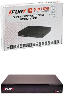 FURY 4 Lü Sesli Güvenlik Kamerası 5 Mp Lens Gece Renkli Full Hd Kamera Sistemi - Görsel 2