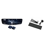 アルパイン ドライブレコーダー搭載 12インチデジタルミラー(純正ミラー交換タイプ/車内リアカメラ) DVR-DM1200A-IC + アウトランダーPHV(2021.12-現在) KTX-M01-OU-GN 取付キット