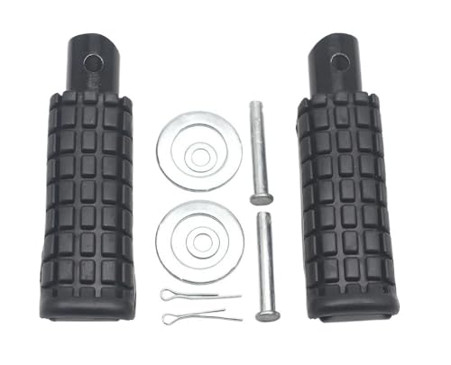 Pédales Moto Repose-Pieds Arrière pour Motos pour CB250F, pour Hornet (1996-2007), CB750, pour Nighthawk (1991-2003), VTR250 (1998-2017) Et CB250 (1991-2008).