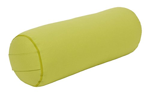 Yoga y Pilates Bolster Made in Germany, Verde Lima
