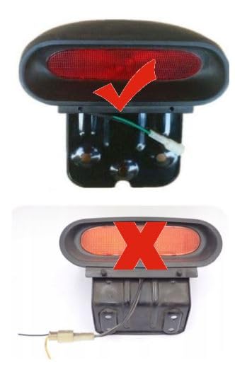 FEILIDAPARTS Lamp A-Stop, High Mount compatible with CHEVROLET Daewoo Matiz Spark 98-12