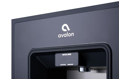 Image of Avalon in-Wall Bottle Filler, Sensor Dispensing, Self Cleaning, Digital Bottle Counter Display, Dual Filtration, WiFi Enabled, High Capacity Cooling, Black
